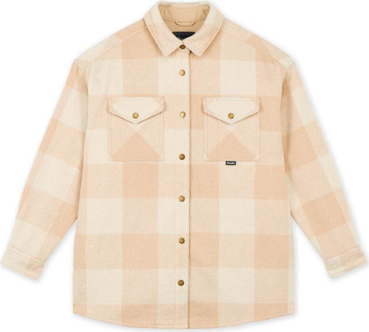 Canadian Oversized Shirt - Womens - Oatmeal / Tan 1