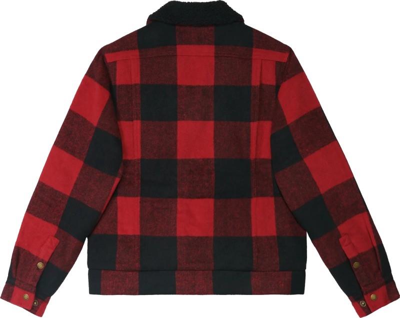 Canadian Pile Work Jacket - Womens - red / black 1