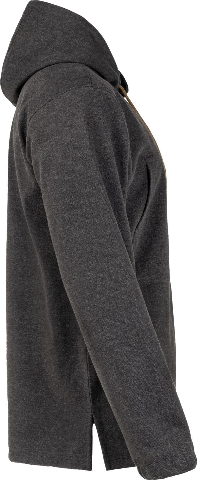 Canadian Poncho - Mens - Heather Black 3
