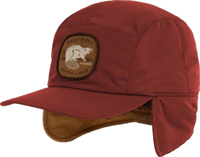 Canadian Rockies Insulated Earflap Cap - red leaf 1