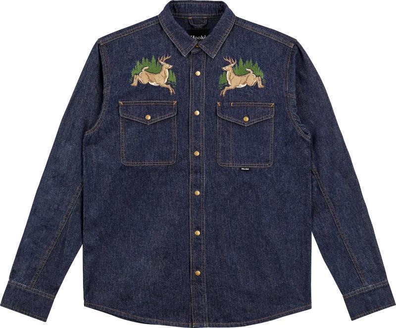 Chambray Shirt - Mens - Blue Denim 1