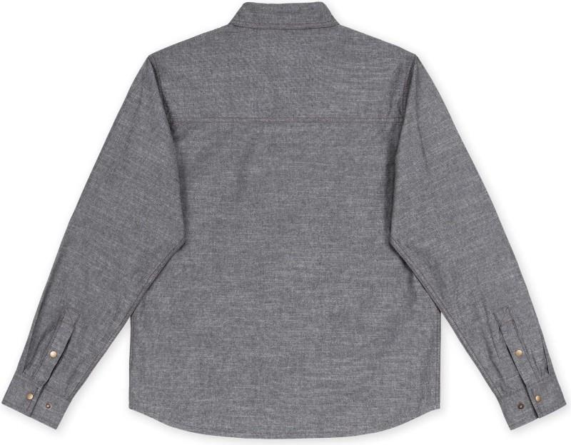 Chambray Shirt - Mens - black chambray 1