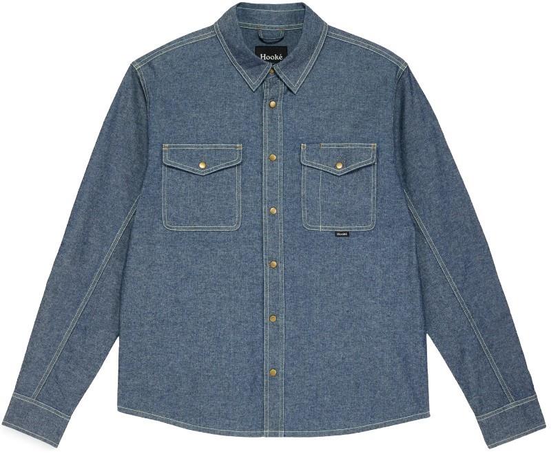 Chambray Shirt - Mens - blue chambray 1