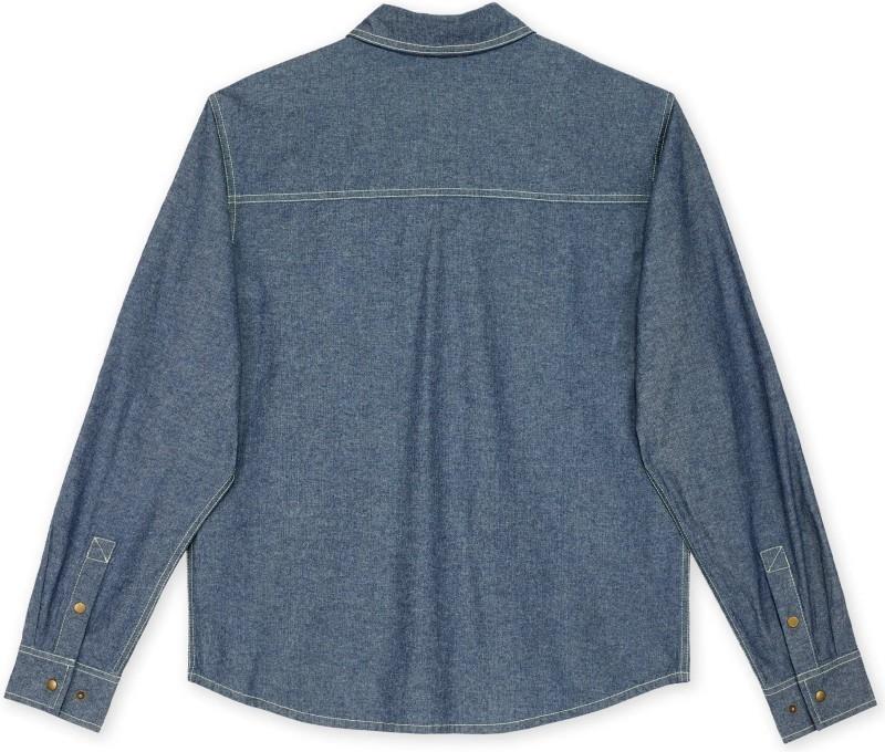 Chambray Shirt - Mens - blue chambray 1