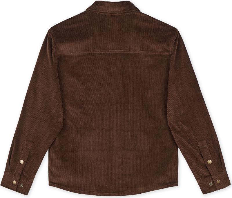 Corduroy Overshirt - Mens - Dark Brown 2