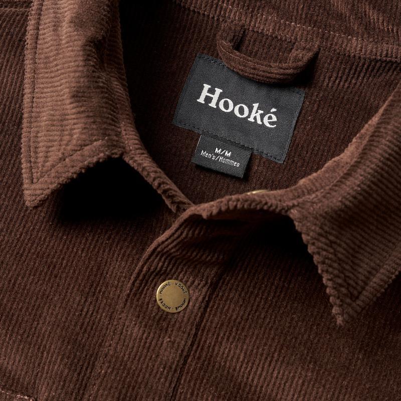 Corduroy Overshirt - Mens - Dark Brown 5