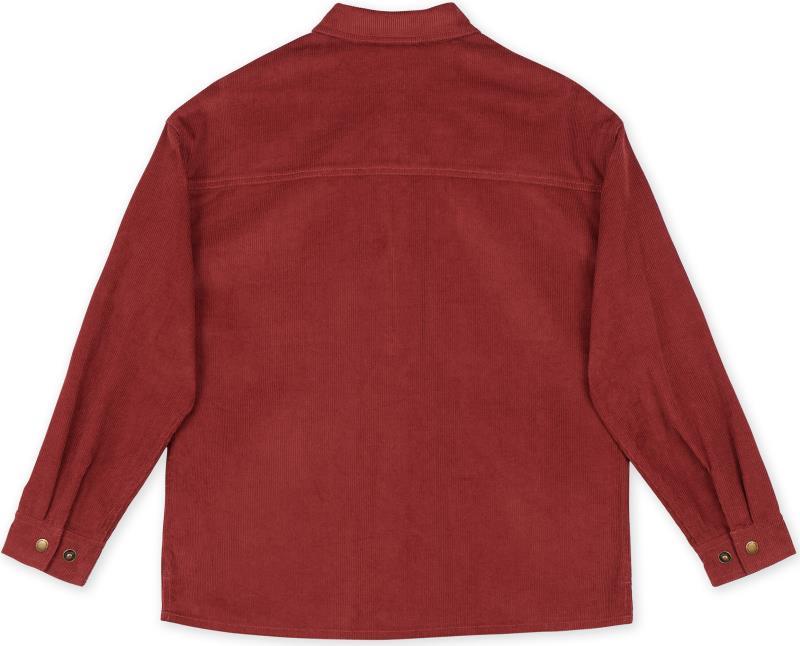 Corduroy Overshirt - Womens - Red Leaf 2