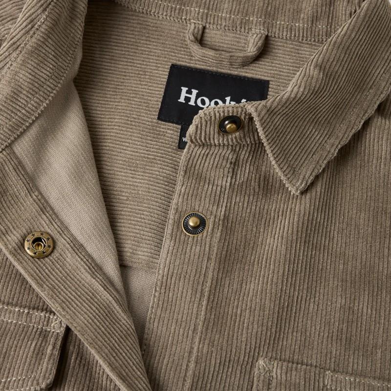 Corduroy Overshirt - Womens - elm 1
