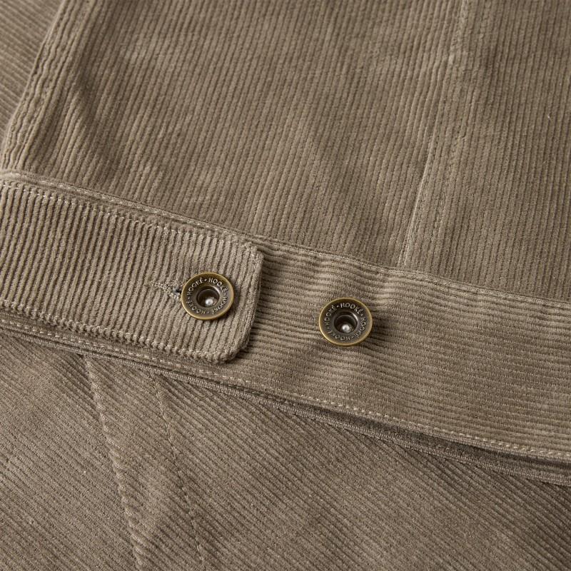 Corduroy Trucker Work Jacket - Womens - elm 1