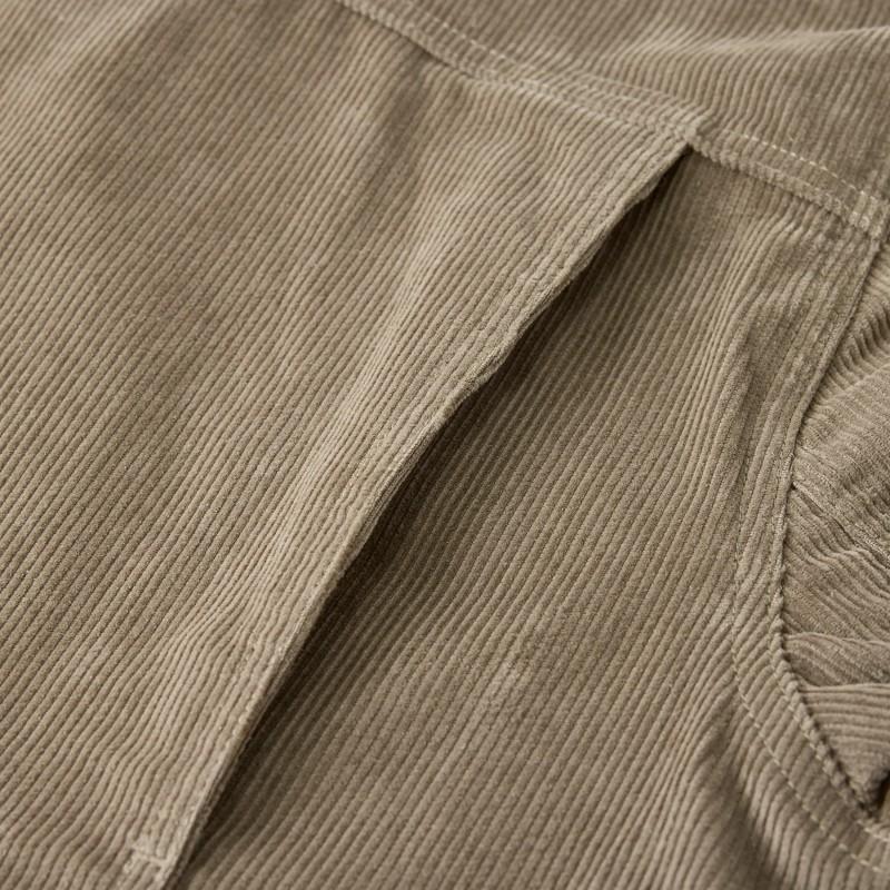Corduroy Trucker Work Jacket - Womens - elm 1