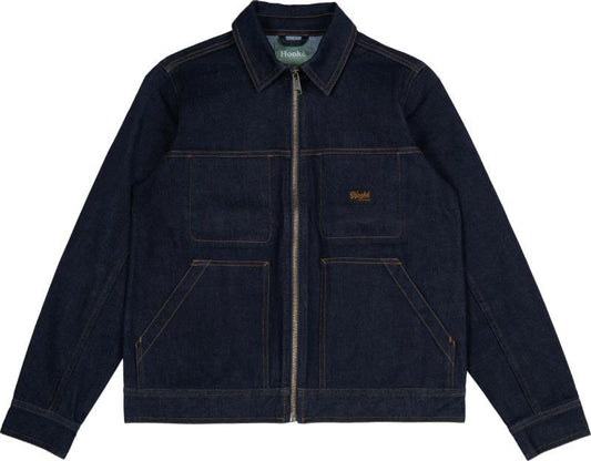 Denim Trucker Work Jacket - Womens - Blue Denim 1