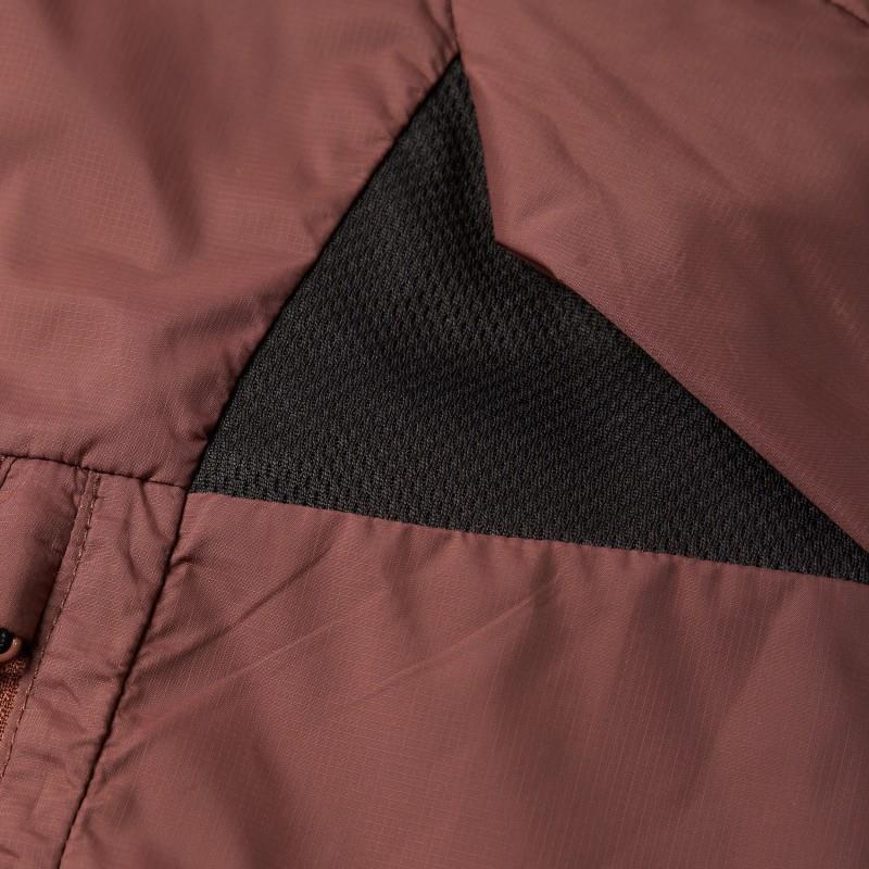Dome Windbreaker Jacket - Womens - root beer 1