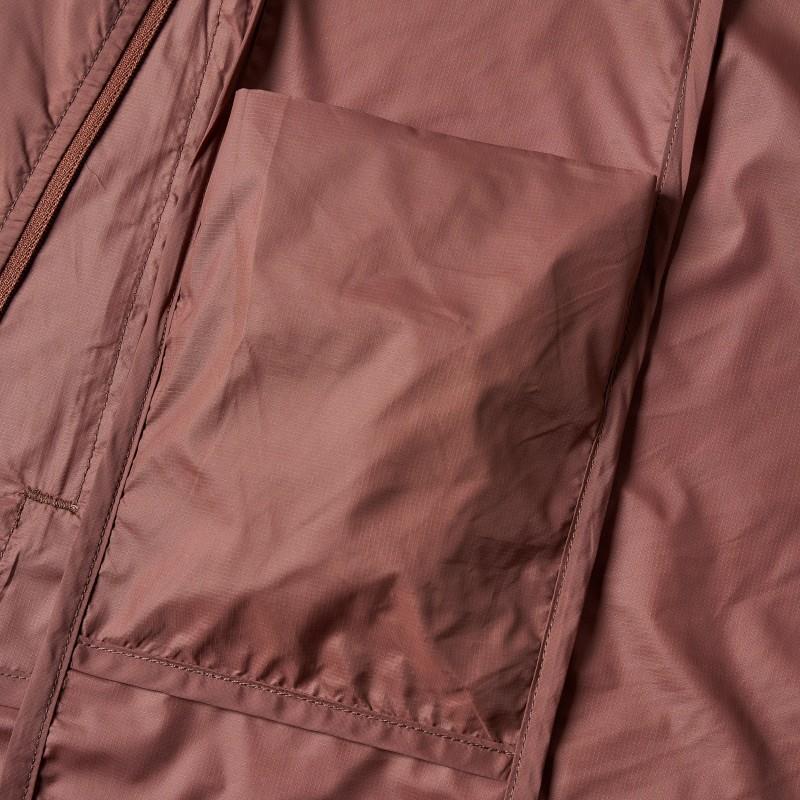 Dome Windbreaker Jacket - Womens - root beer 1