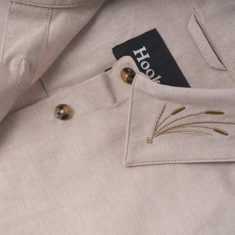 Dragonfly Chambray Shirt - Womens - sand 1