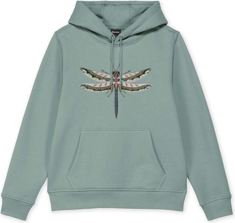 Dragonfly Hoodie - Womens - slate 1