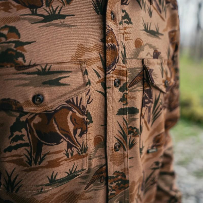 Duck Hunting Flannel Shirt - Mens - wetland 1