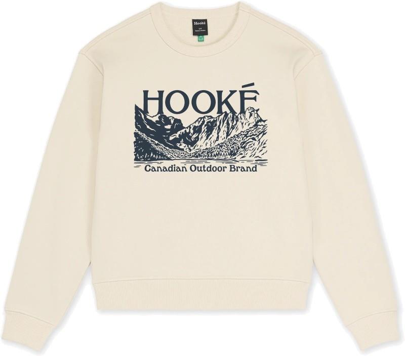 Elk River Montains Crew Neck - Womens - oatmeal 1