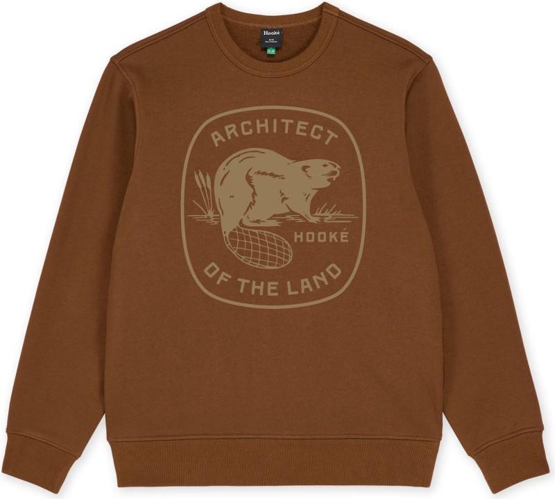 Evergreen Crewneck  - Mens - pecan 1