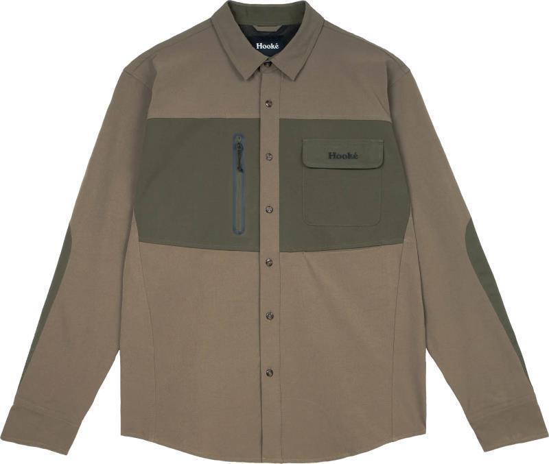 Field Shirt - Mens - Camel / Dark Olive 1