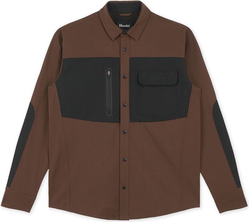 Field Shirt - Mens - Dark Brown / Black 1