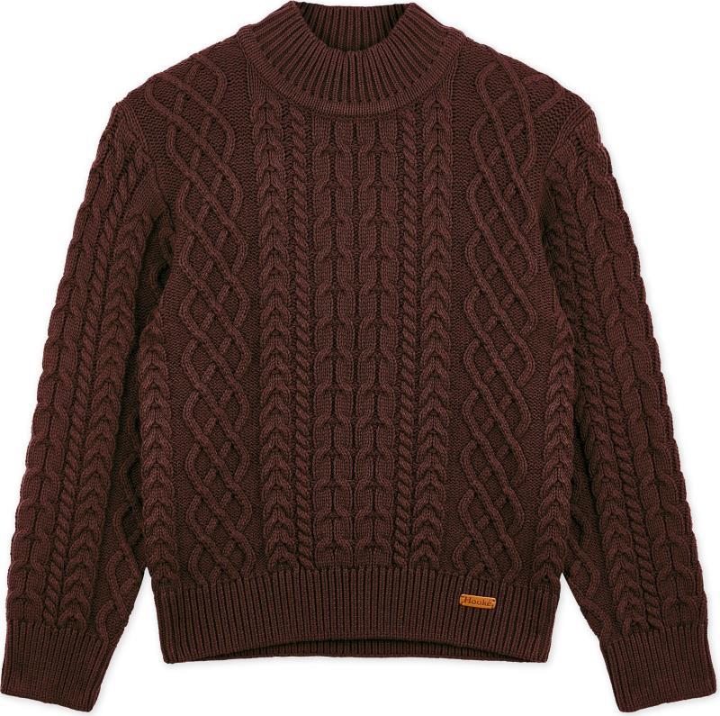 Fisherman Sweater - Mens - Root Beer 1