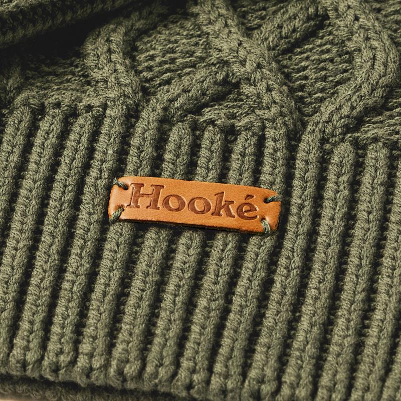 Fisherman Sweater - Womens - Burnt Olive 3