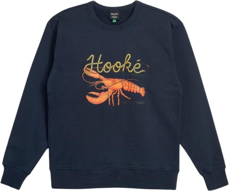 Fishing Lobster Crewneck - Mens - navy 1