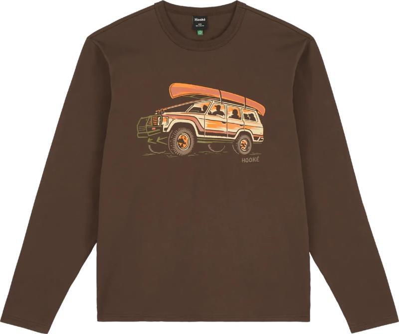 Fishing Trip LS - Mens - Dark Brown 1