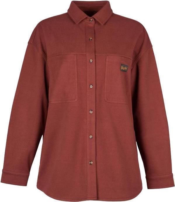 Fjord Oversized Shirt - Womens - Dark Rust 1