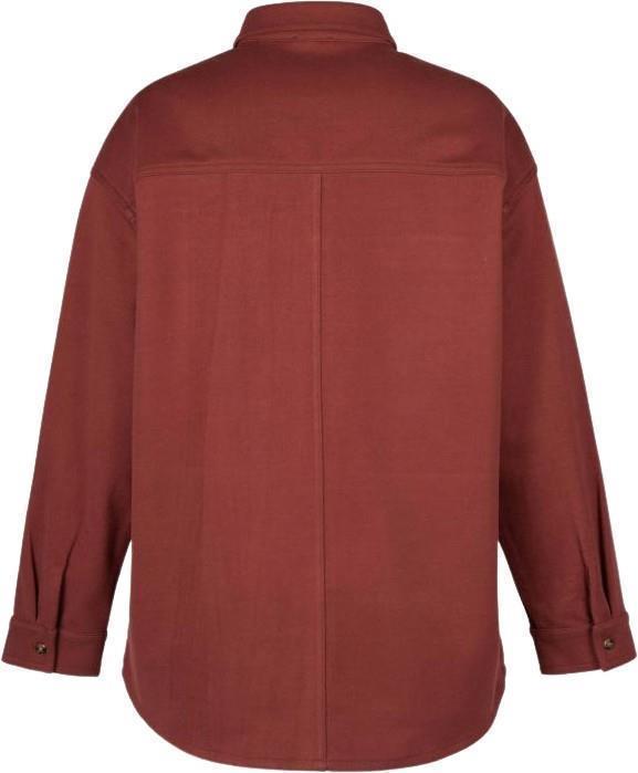 Fjord Oversized Shirt - Womens - Dark Rust 2