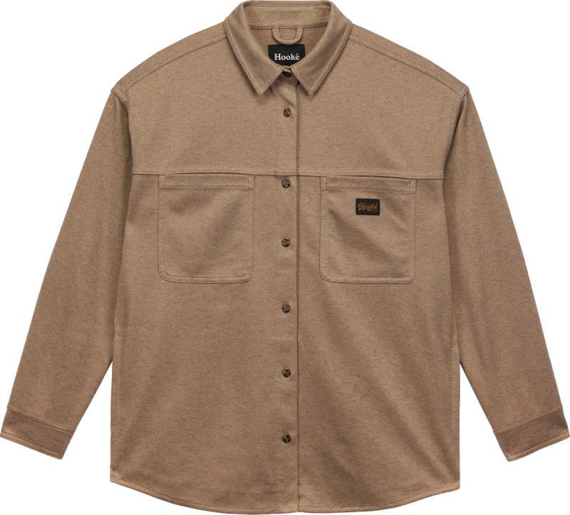 Fjord Oversized Shirt - Womens - taupe 1