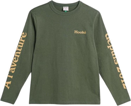 Flourishing LS Tee - Womens - Rifle Green 1