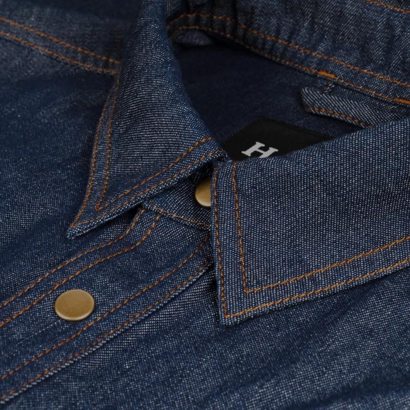 Flying Duck Denim Shirt - Mens - blue denim 1
