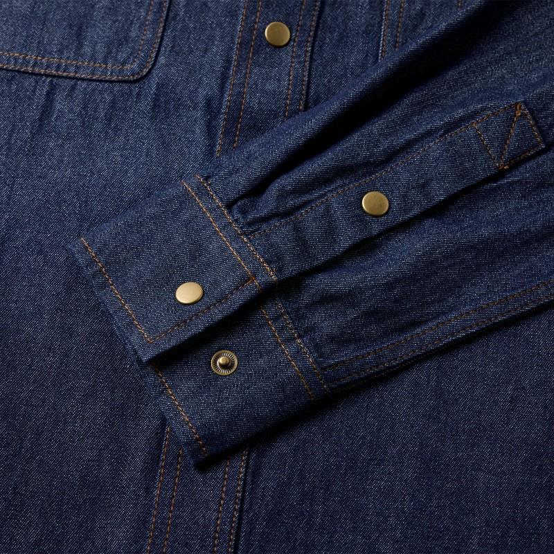 Flying Duck Denim Shirt - Mens - blue denim 1