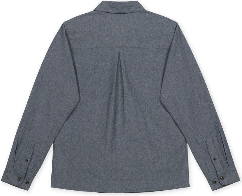 Flying Ducks Chambray Shirt - Womens - blue chambray 1