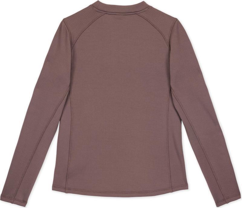Grid Base Layer Crewneck - Womens - Dark Fig 2