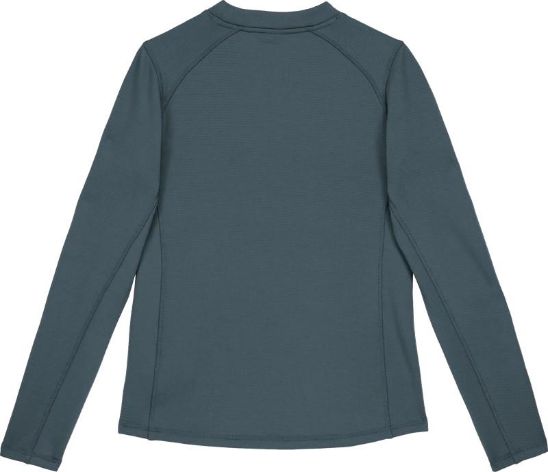 Grid Base Layer Crewneck - Womens - dark slate 1