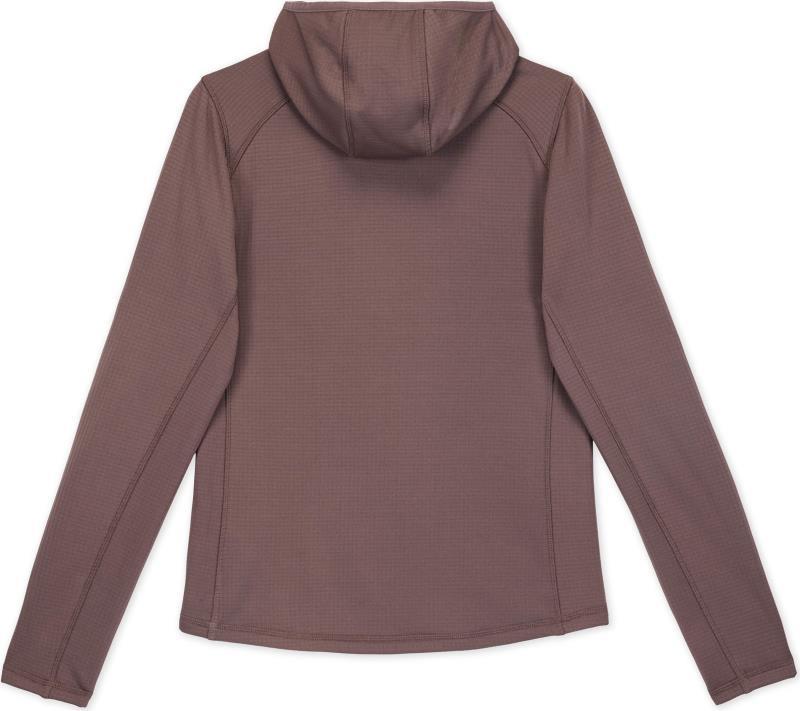Grid Base Layer Hoodie - Womens - Dark Fig 2