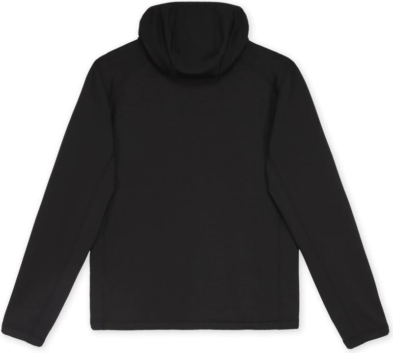Grid Full-Zip Hoodie - Mens - black 1