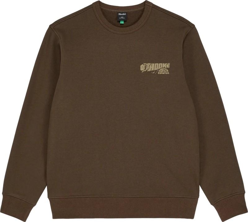 Hands-on Crewneck - Mens - dark brown 1