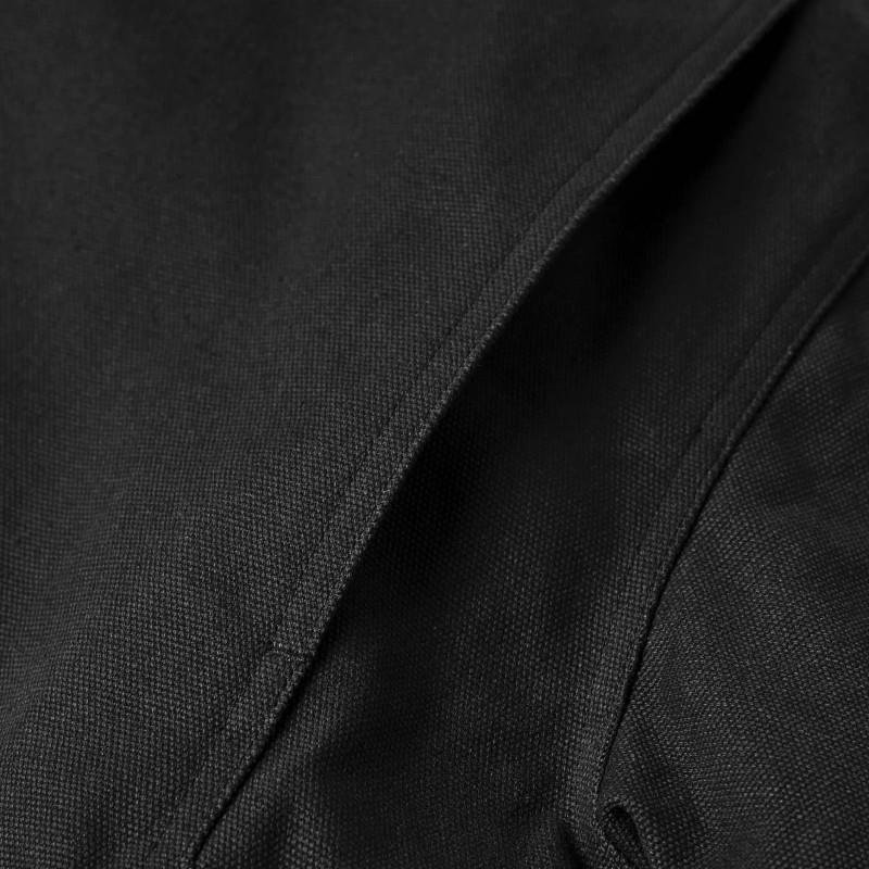 Hooded Work Jacket - Mens - black 1