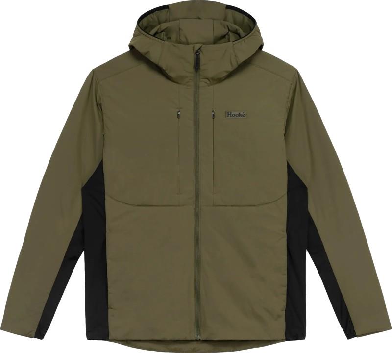 Hybrid Jacket - Mens - dark olive / black 1