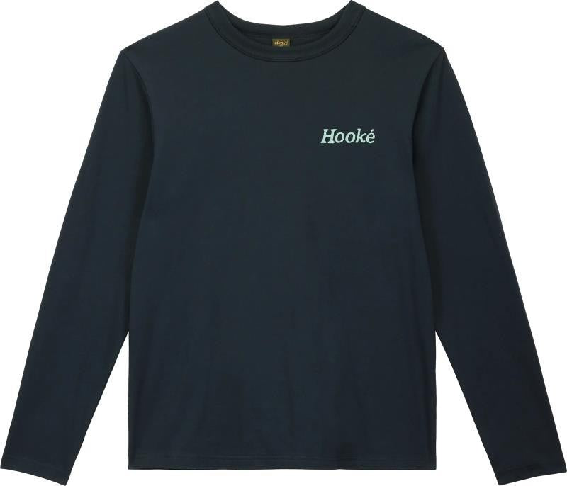 Keep Salmon Wild LS Tee - Womens - navy 1
