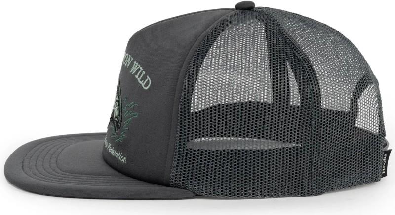 Keep Salmon Wild Trucker Hat - graphite 1