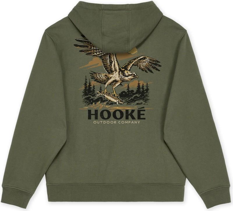 Kingfisher Hoodie - Mens - burnt olive 1
