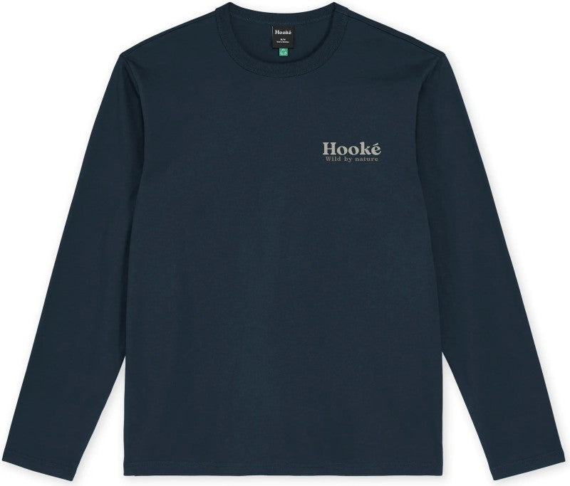 Kingfisher Long Sleeve Tee - Mens - navy 1