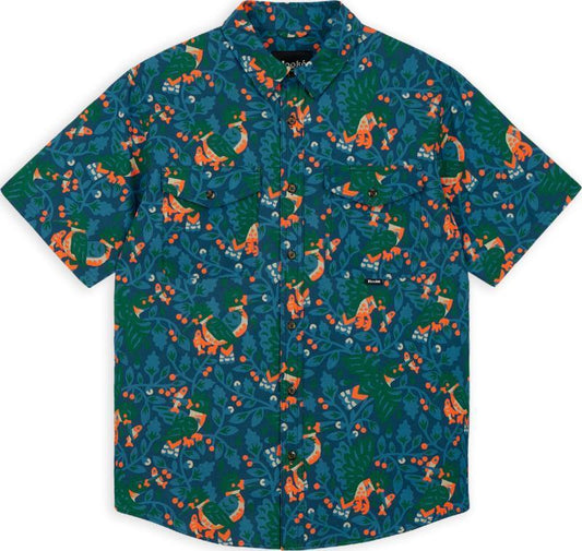 Kingfisher SS Shirt - Mens - Dark Slate Blue 1