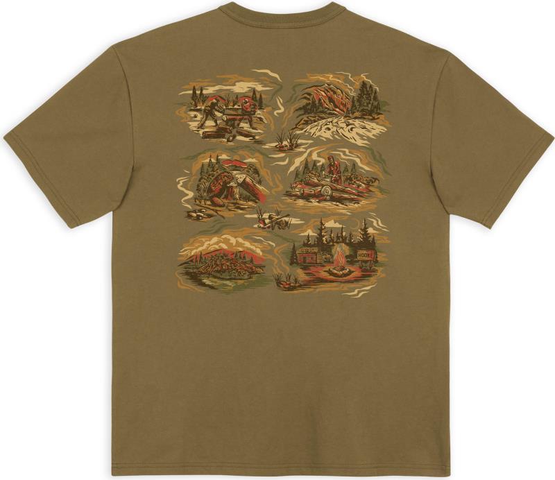 Kingfisher T-Shirt - Mens - Coyote 2