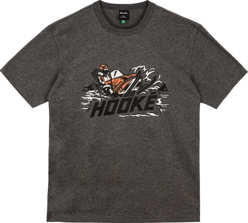 Kingfisher T-Shirt - Mens - Heather Charcoal 1