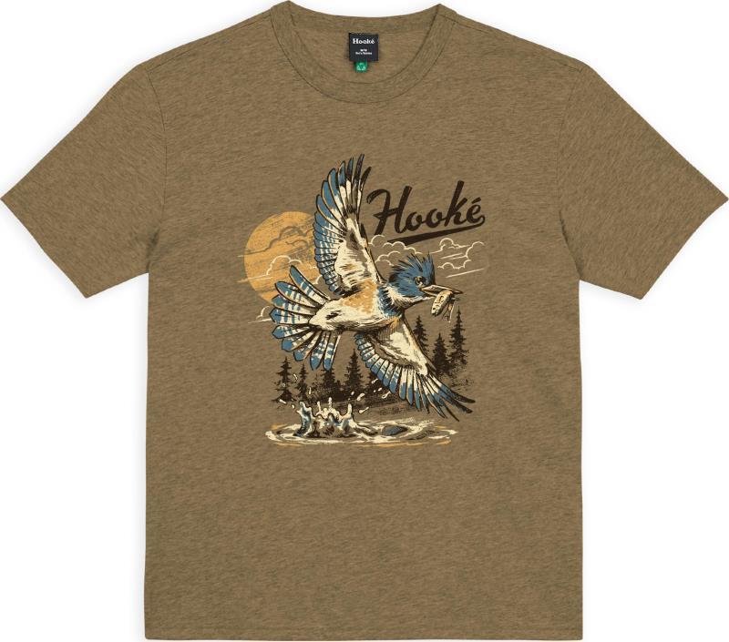 Kingfisher T-Shirt - Mens - Heather Coyote 1